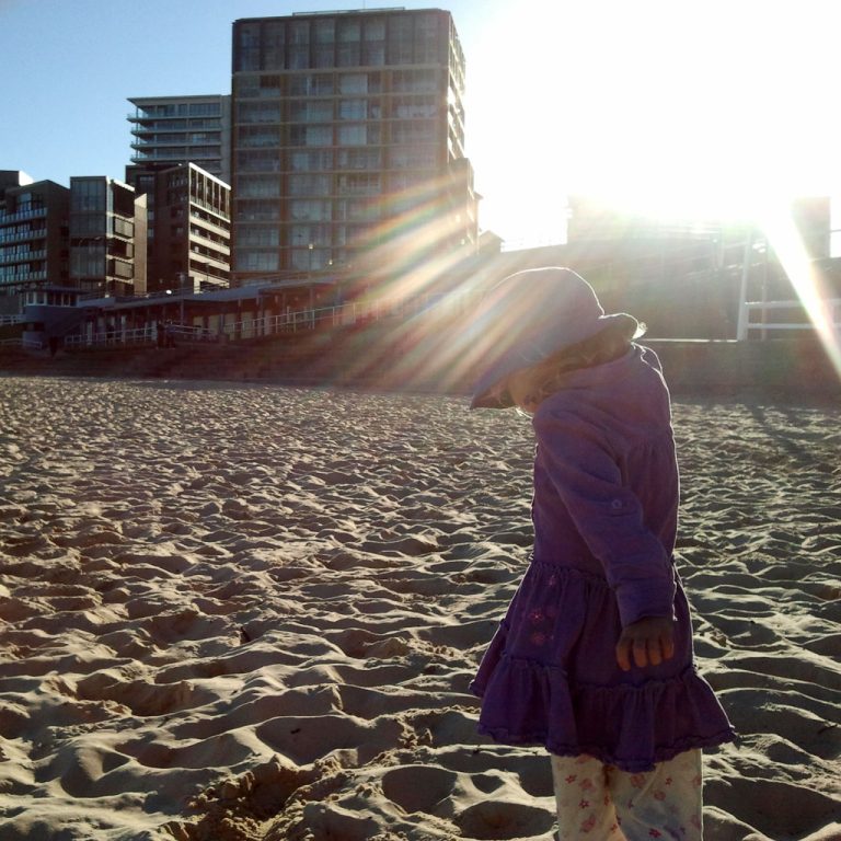 Elke on the Beach