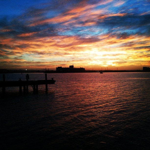 Sunset on the Harbour