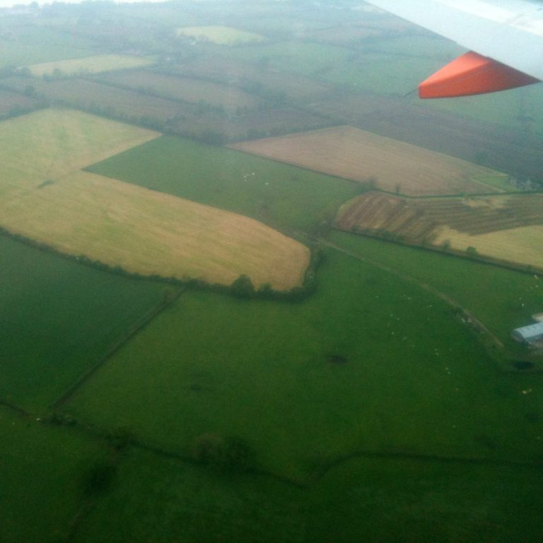 The green fields of Northern Ireland