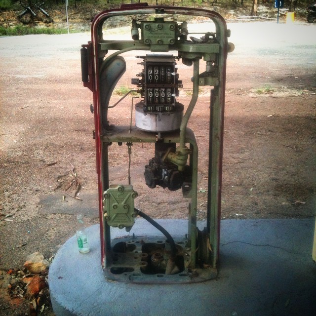 Last day of the year. The tank is empty.