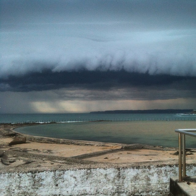 Storm rolling in