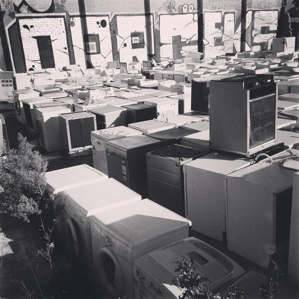 Where whitegoods go to die