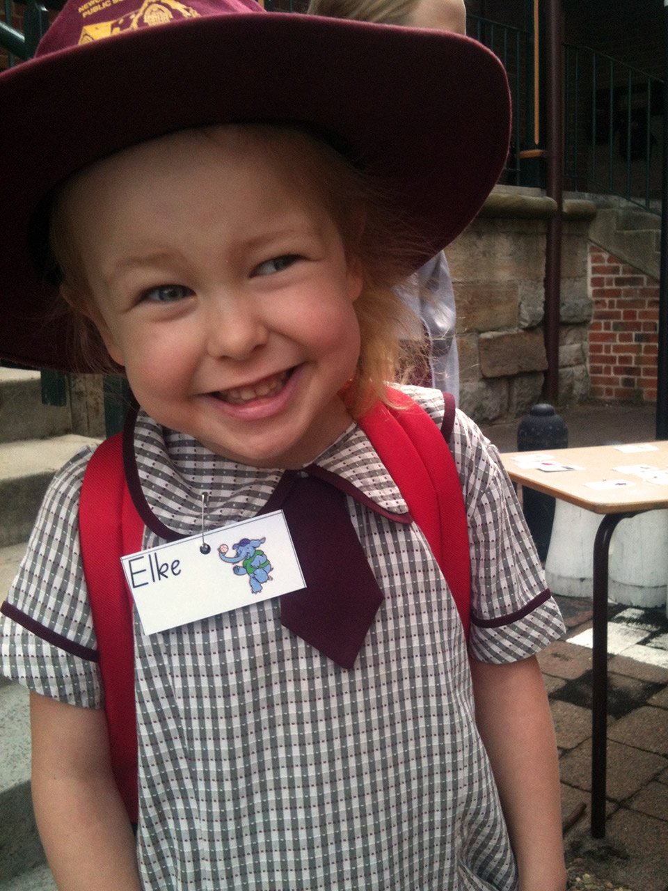 First day of Kindy